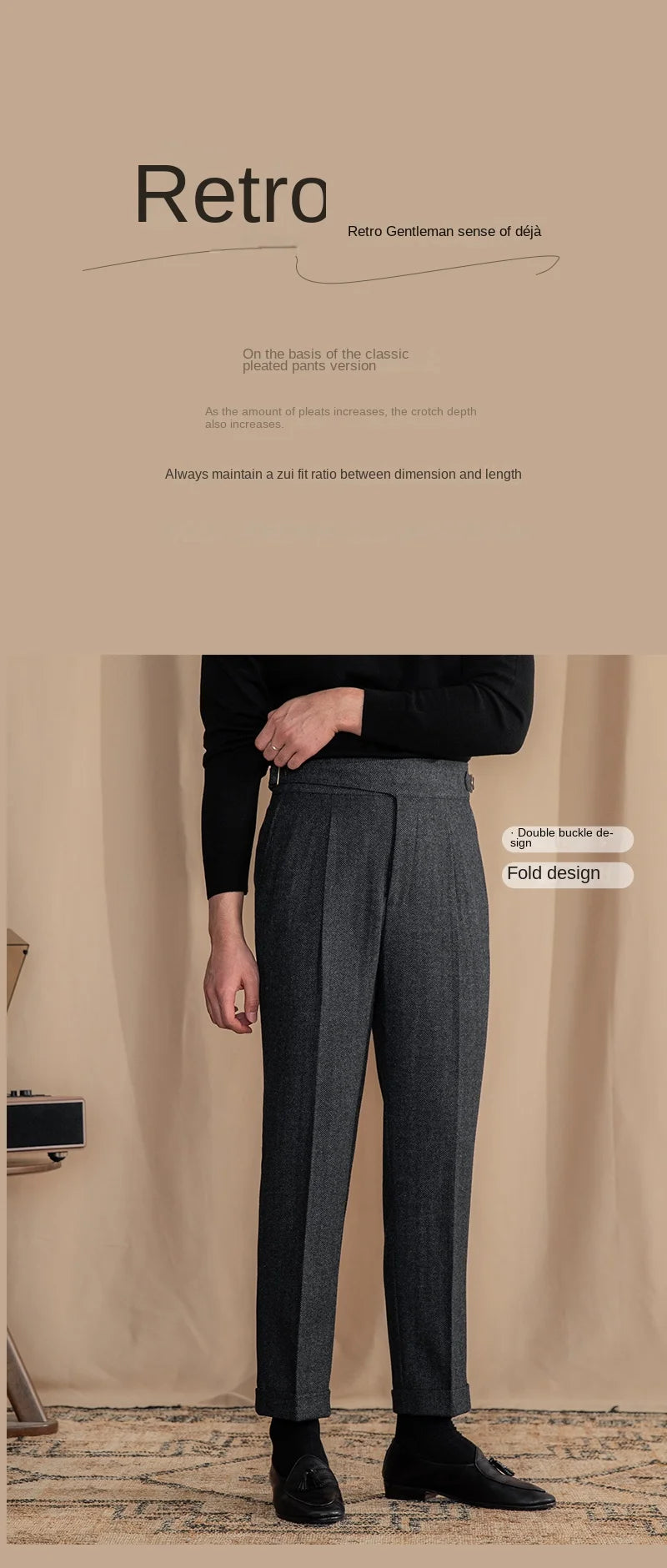 Prestige Genoa Wool Trouser